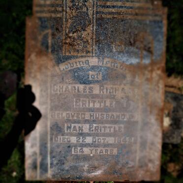 BRITTLE Charles Richard -1842 &amp; Nan -1955