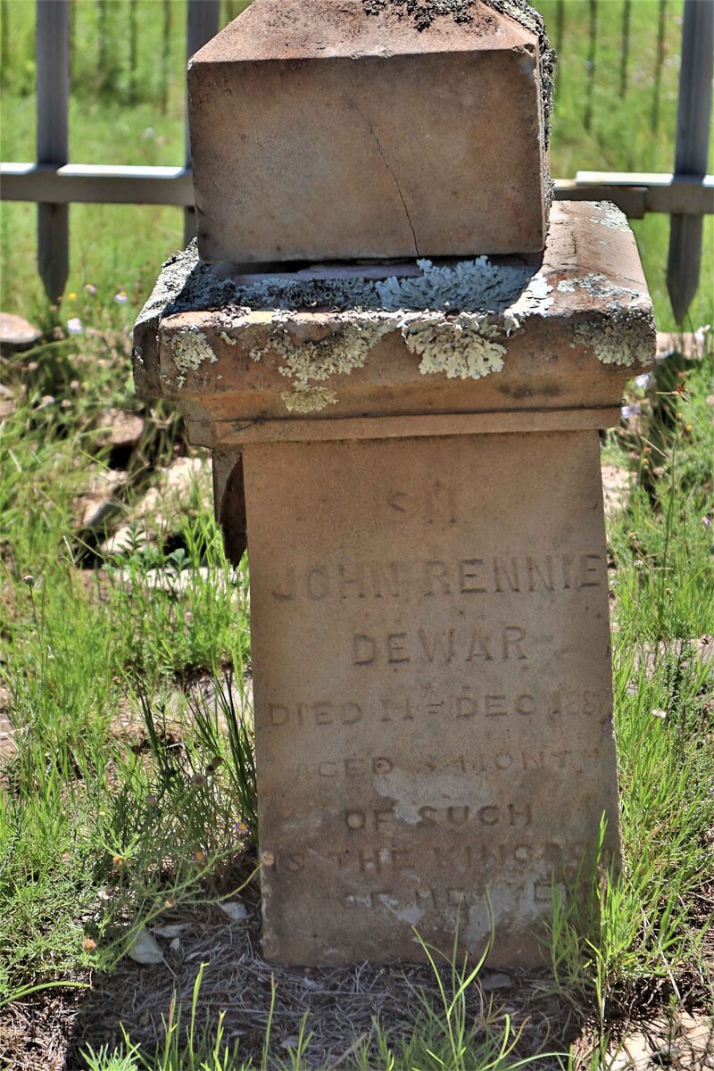 DEWAR John Rennie -188?