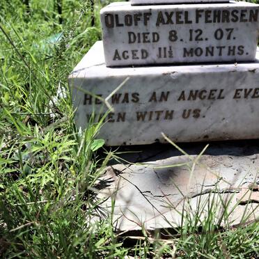 FEHRSEN Oloff Axel -1907