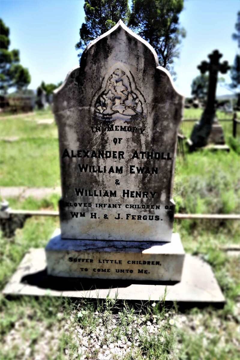 FERGUS Alexander Atholl :: FERGUS Willian Ewan :: FERGUS William Henry