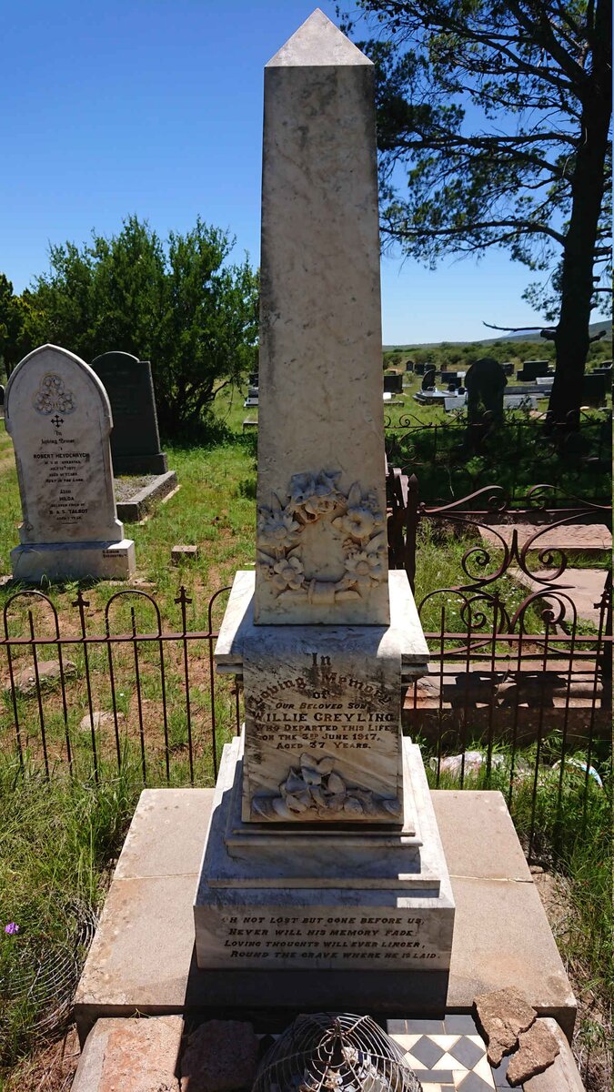 GREYLING Willie -1917