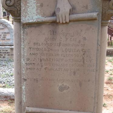 GIE John C.F. 1865-1886