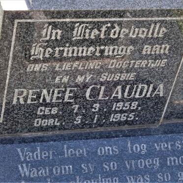 GOOSEN Renee Claudia 1958-1965