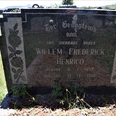 HENRICO Willem Frederick 1899-1960