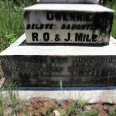 MILES Gwennie 1912-1913