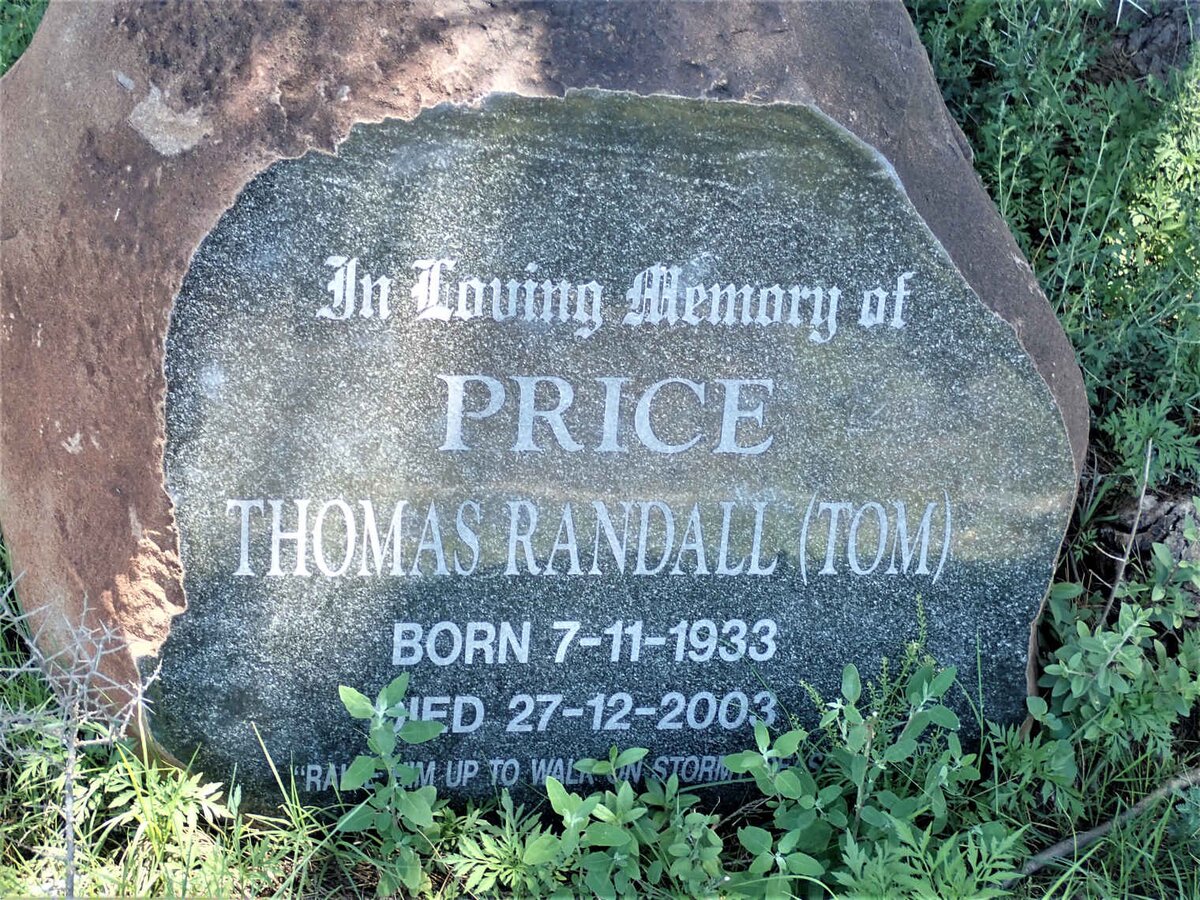 PRICE Thomas Randall 1933-2003
