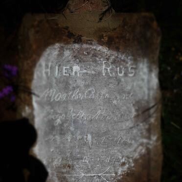 POSTHUMUS Martha Catharina Elizabeth 1924-