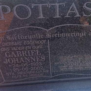 POTTAS Gabriel Johannes 1923-2002