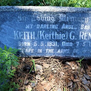 RENNIE Keith G. 1931-1932
