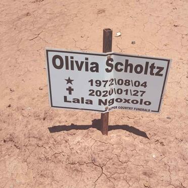 SCHOLTZ Olivia 1972-2020
