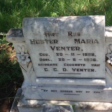 VENTER Hester Maria 1888-1936