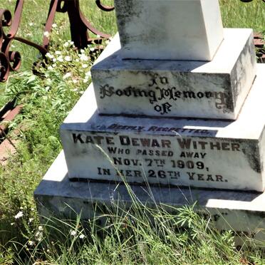 WITHER Kate Dewar -1909