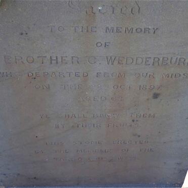 WEDDERBURN C. -1897 