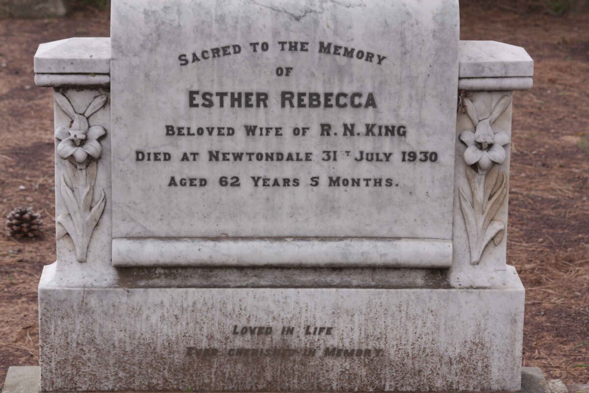 KING Esther Rebecca -1930
