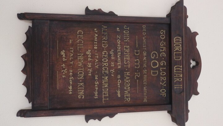 2. World War II Memorial Plaque.