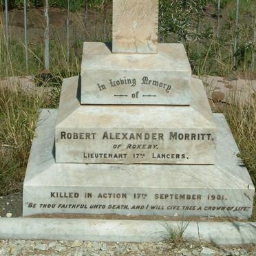 MORRITT Robert Alexander -1901