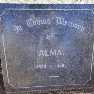 CURRIN Alma 1923-1948