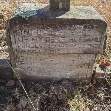 SPALDING Percevel J.W. -1940