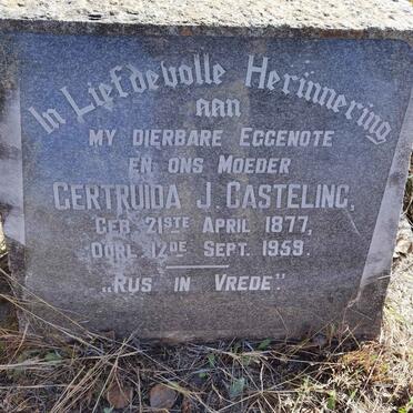 CASTELING Gertruida J. 1877-1959