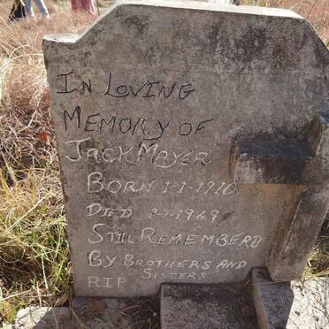 MAYER Jack 1910-1969