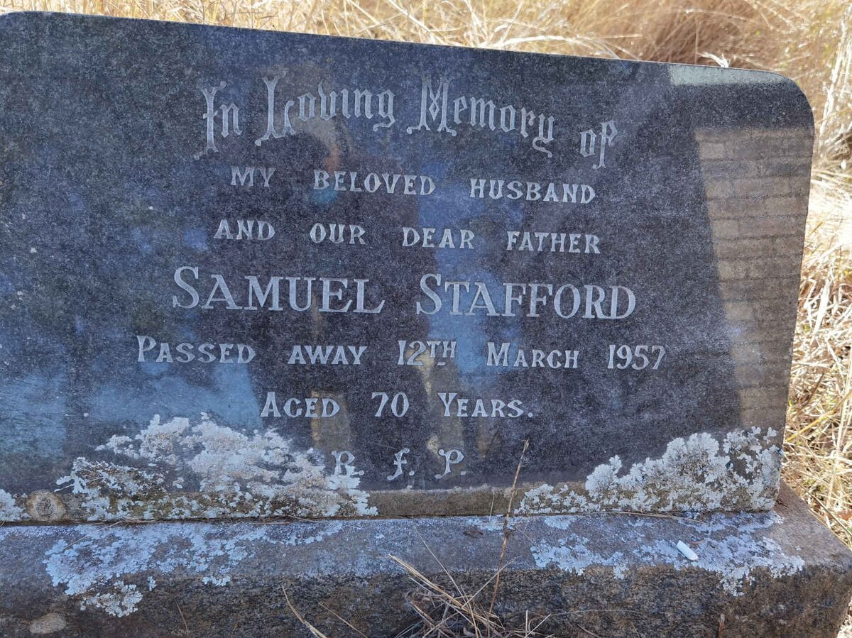 STAFFORD Samuel -1957