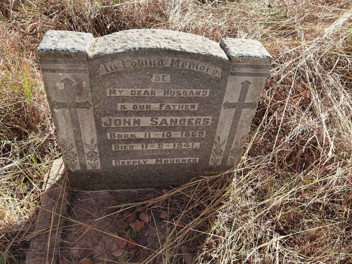 SANDERS John 1869-1941