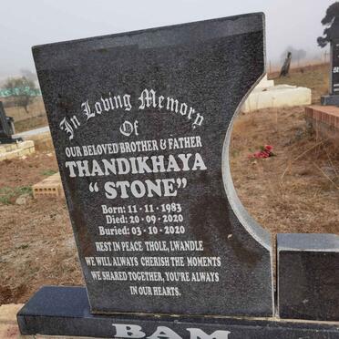 BAM Thandikhaya 1983-2020