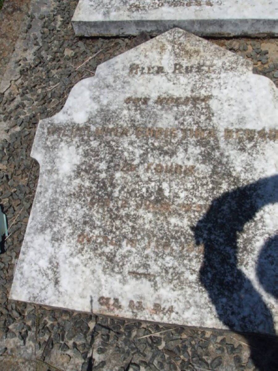 BENAD? Wilhelmina Christina nee FOURIE 1850-1935