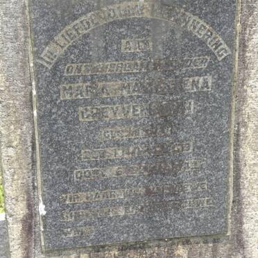 GREYVENSTEIN Maria Magdalena nee MEYER 1879-194?