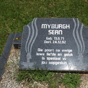MYBURGH Sean 1971-1992