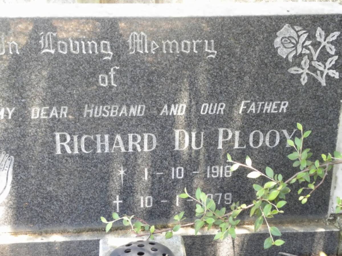 PLOOY Richard, du 1918-1979