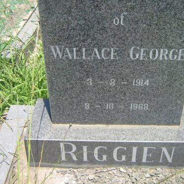 RIGGIEN Wallace George 1914-1988