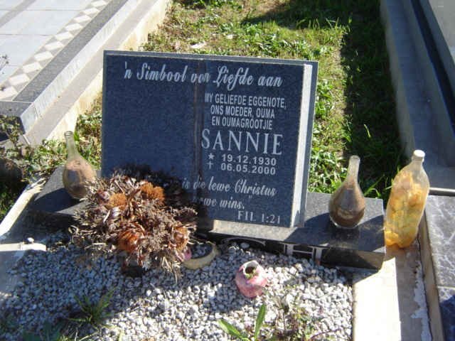 ? ?CH Sannie 1930-2000