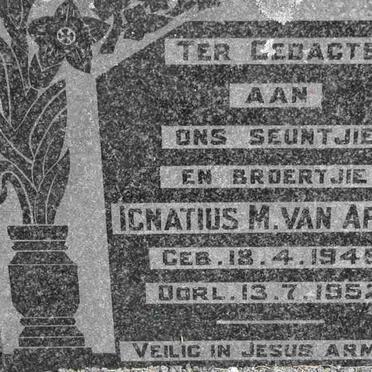 APPEL Ignatius M., van 1945-1952