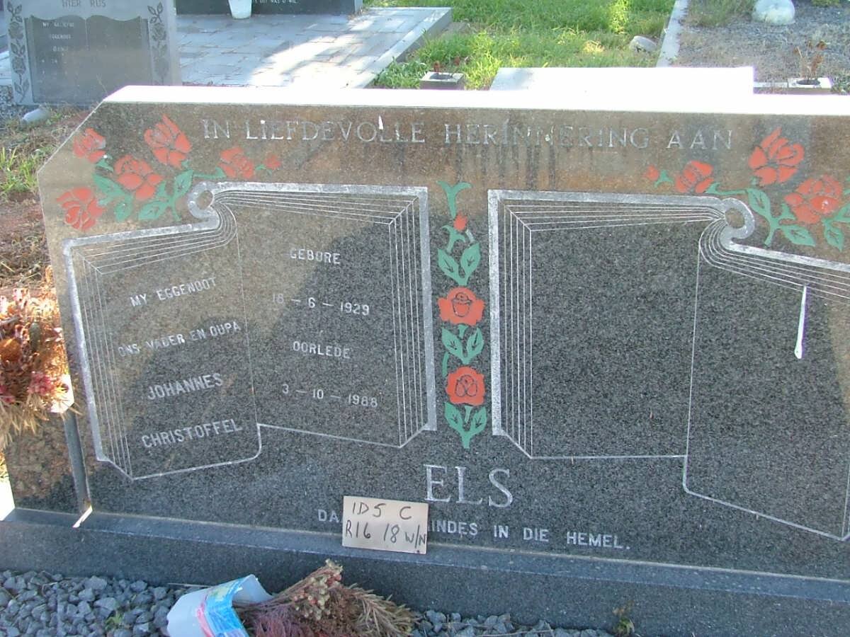 ELS Johannes Christoffel 1929-1988