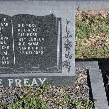 FREY Elias L.M., de 1911-1980