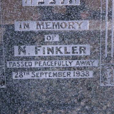 FINKLER N. -1938