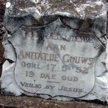 GOUWS Anitatjie -1952