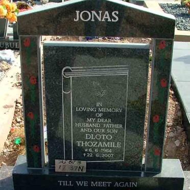 JONAS Dloto Thozamile 1964-2007