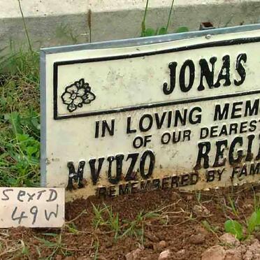 JONAS Mvuzo Reginald 