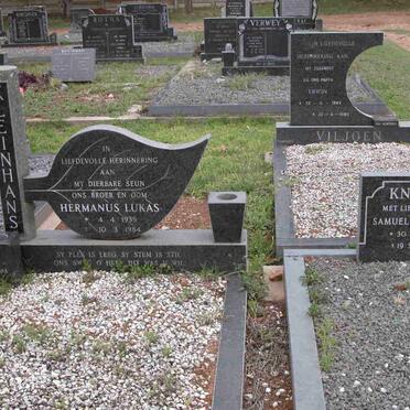 KLEINHANS Hermanus Lukas 1939-1984 :: KNOTT Samuel Jacobus 1909-1984