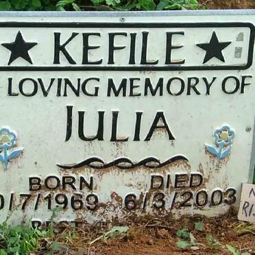KEFILE Julia 1969-2003