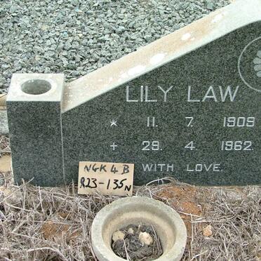 LAW Lily 1909-1962