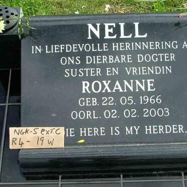 NELL Roxanne 1966-2003