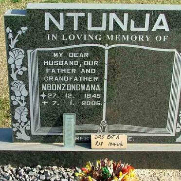 NTUNJA Mbonzongwana 1945-2005