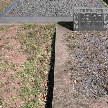 OOSTHUIZEN Maria 1940-1981