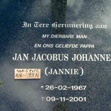 OLIPHANT Jan Jacobus Johannes 1967-2001