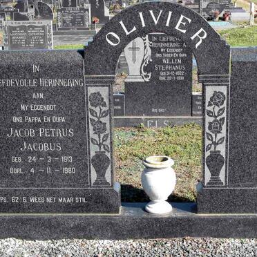 OLIVIER Jacob Petrus Jacobus 1913-1980