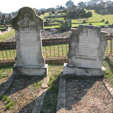 PIETERSEN Michael Johan 1858-1905 &amp; Susanna Carolina Wilhelmina ERASMUS 1861-1949