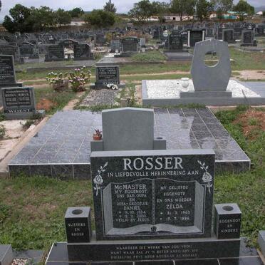 ROSSER Daniël 1934-2000 &amp; Zelda 1963-1996